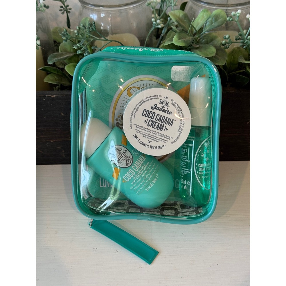 Sol de Janeiro discontinued HTF Coco Cabana Jet Set Travel Kit NEW